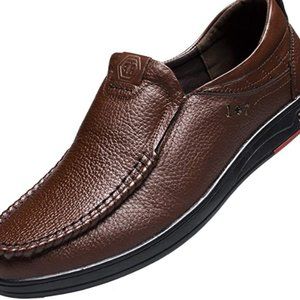 Men's Loafers Stylish Genuine Leather Casual